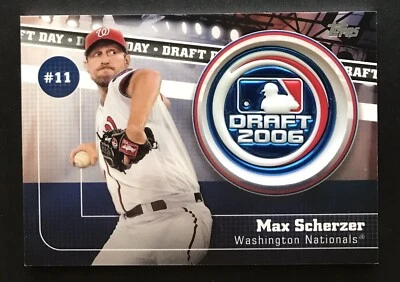 2020 Topps Series 2 Draft Day Medallion #DDM-MS Max Scherzer - Image 1 of 2