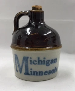 Vintage Mini Michigan vs Minnesota Little Brown Jug Who Will Win - Picture 1 of 11