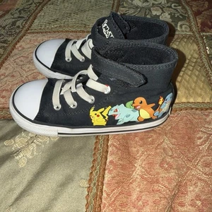 Converse Pokemon x Chuck Taylor All Star High First Partners INFANT SIZE 10 - Picture 1 of 8