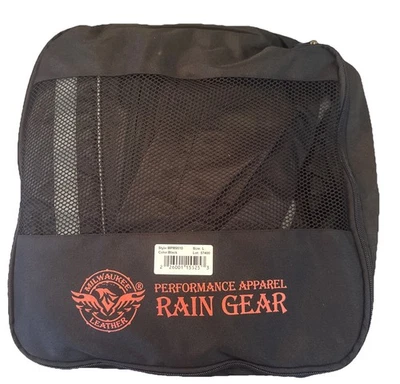 Traje de lluvia resistente al agua para motocicleta talla grande negro Milwaukee MPM9510 para hombre Foto 1 de 3