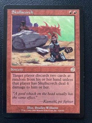 Skullscorch 114/143 [Torment] Magic MTG LP - Image 1 of 3