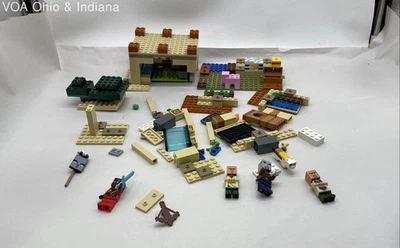 Juego de piezas y minifiguras de construcción LEGO Minecraft Foto 1 de 4