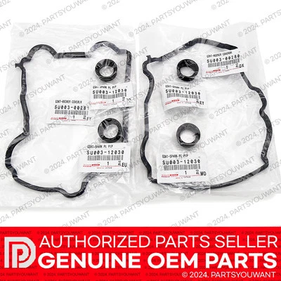 GENUINO Toyota 86 FR-S FRS BRZ Junta de Cubierta de Válvula OEM + Juego de Sello de Tubo de Bujía Foto 1 de 3