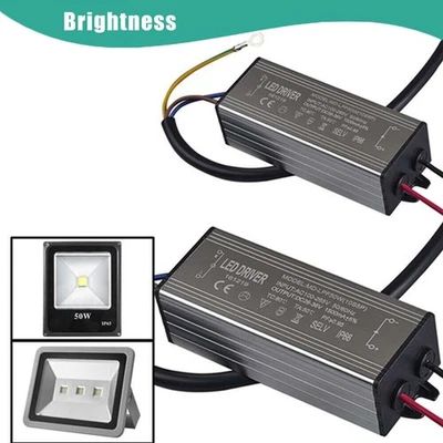 LED Driver 10W 20W 30W 50W 70W 100W Power Supply IP65 Transformer Waterproof - Image 1 of 4