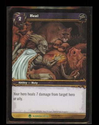 WoW TCG Heal #79/361 Heroes of Azeroth Ability Holy quase perfeito ou melhor - Imagem 1 de 2