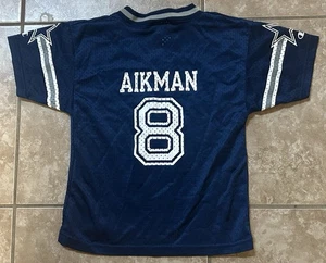 Dallas Cowboys Troy Aikman Champion Baby Kleinkind Trikot Größe 4T - Bild 1 von 9