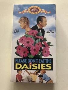Please Don't Eat the Daisies New Sealed VHS David Niven, Doris Day 1959 - Imagen 1 de 3