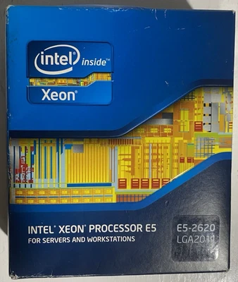 Procesador Intel Xeon E5 2620 2,0 GHz LGA 2011 p/n BX80621E52620 Foto 1 de 3