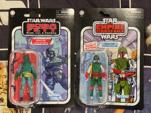 RARO! STAR WARS COLLEZIONE VINTAGE BOBA FETT COMIC ART SET DI 2 (VC277 & VC278) - Foto 1 di 9