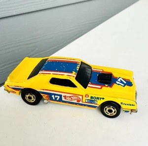 Vintage 1985 Hot Wheels Ford Gran Torino Tornado Stocker Yellow #17 GHO - Picture 1 of 7