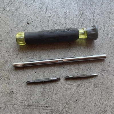 KLEIN TOOLS 4-in-1 PRECISION ELECTRONICS SCREWDRIVER 32581 - Image 1 of 4
