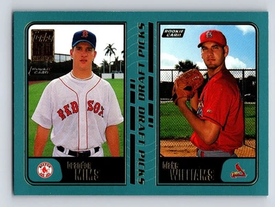 2001 Topps - Draft Picks Blake Williams, Brandon Mims #743 (RC) - Image 1 of 2