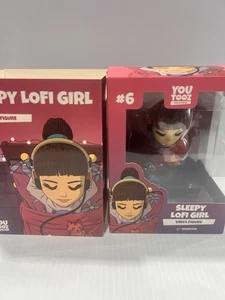 Youtooz Music Collection Sleepy Lofi Girl Vinyl Figure #6 Cat Music Vinyl - Picture 1 of 4