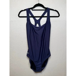 Speedo Women's Aquatic Moderate Ultraback Swimsuit, Navy, Size 12 - Picture 1 of 7
