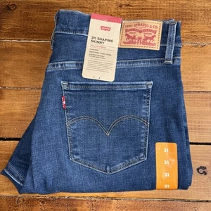 Levi's Jeans Women's 31x30 Blue Denim 311 Skinny Shaping Stretch MSRP $69.50 NEW - Picture 1 of 10