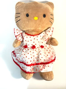 BUILD A BEAR HELLO KITTY GINGERBREAD TAN BROWN PLUSH SANRIO RETIRED 2012 NO BOW - Picture 1 of 19
