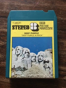 DEEP PURPLE ... K7 VINTAGE STEREO 8 ... DEEP PURPLE IN ROCK .. EMI PATHE MARCONI - Picture 1 of 6