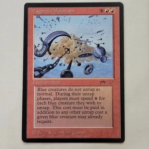MTG Magnetic Mountain Arabian Nights Magic The Gathering NM - Picture 1 of 6