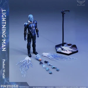 PWTOYS Electro Max Dillon 6in Action Figure Doll Model PW2026B Deluxe Edition - Picture 1 of 10