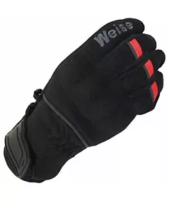 GUANTES TEXTILES WIS PIT NEGROS ROJOS BLINDADOS MOTO MOTO LIQUIDACIÓN VENTA - Imagen 1 de 3