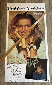 VINTAGE POSTER: DEBBIE GIBSON Electric Youth (Original In Store Poster 1989) - Bild 1 von 4