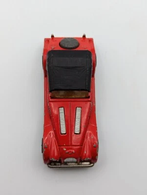 Vintage Majorette, Morgan #261, 1/50 Diecast Model Car Red Made In France  - Image 1 of 4