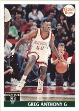 1991/92 91/92 FRONT ROW DRAFT PICK BASKETBALL CARD (#1-50) U-Pick from list