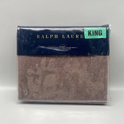 Ralph Lauren Great Compton Riverport Púrpura Lana King Almohada Falsa Foto 1 de 4