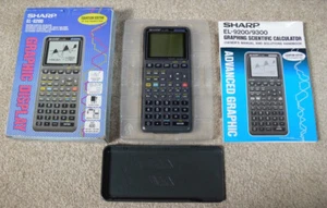 Sharp EL-9200 Graphing Scientific Calculator - faulty - Picture 1 of 2