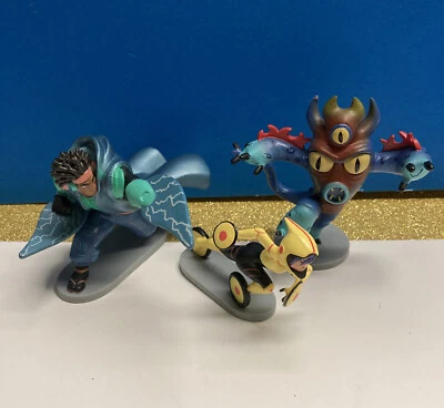 迪士尼 BIG HERO 3 PVC 蛋糕上装玩具公仔 Wasabi Gogo Tomago Fred Monster — 第 1/4 张图片