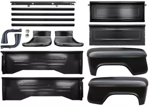55-59 Chevy/GMC Truck Complete Short bed 6' Stepside Bed **Restoration Quality** - Picture 1 of 12