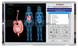 Low Cost IPS 9" LCD Dislay Module 1024x600 Capacitive Touch w/Arduino Library - Picture 1 of 10