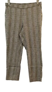 Anne Klein Damen Hose Grau Kariert Mix Größe 14-16 - Bild 1 von 7