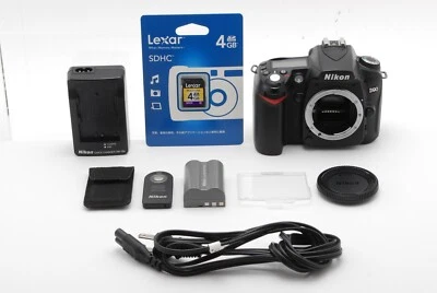 【EXC+5】 Nikon D90 12.3MP Digital SLR Camera Body Only  From JAPAN - Image 1 of 4