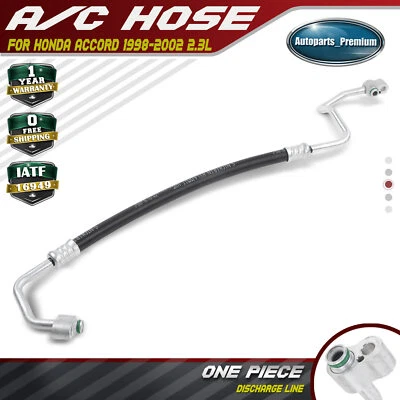 A/C Discharge Line Hose for Honda Accord 1998-2002 2.3L Compressor to Condenser - Image 1 of 4