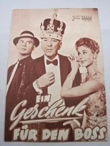 NEUES FILMPROGRAMM Nr. 2170 - ZUSTAND 2 - EIN GESCHENK FÜR DEN BOSS /Yul Brynner - Foto 1 di 1
