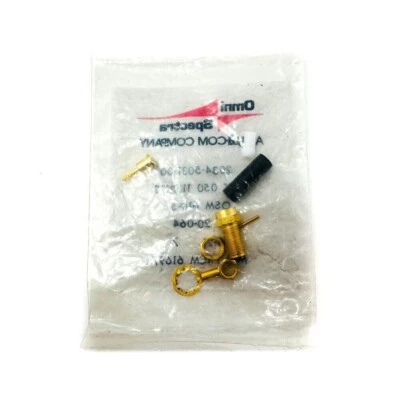 Omni Spectra 2034-5031-00 RF Coaxial Straight Bulkhead Connector Jack - Image 1 of 3