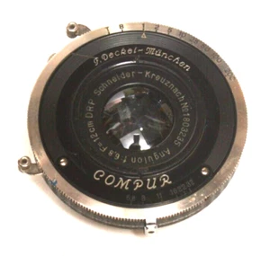 SCHNEIDER KREUZNACH ANGULON OBJEKTIV - 12 CM - F/6.8 IN COMPUR SHUTTER - Bild 1 von 7