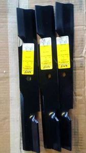 Juego de 3 cuchillas de cortadora de césped Sunbelt XHT 5101756 se adapta a la cubierta ICD de noria de corte 52 - Imagen 1 de 1