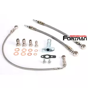 Kit linea acqua olio turbo per 4B11T Lancer EVO X 10 con G25 G30 G35 660 770 900 - Foto 1 di 2