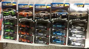 2024 Hot Wheels Silver Series Fast & Furious -3 Sets of 5 -15 cars total - Picture 1 of 1