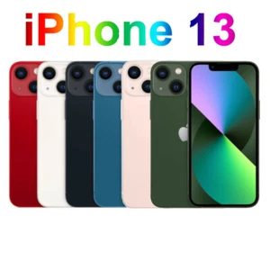 Apple iPhone 13 6,1Zoll 128GB/256GB 5G Handy iOS NFC Ohne Simlock Vodafone O2 - Bild 1 von 25