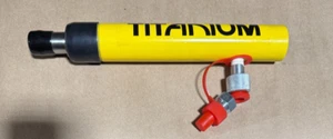 Replacement 4 Ton Hydraulic Ram for Porta Power -Milwaukee Pneumatic w/connector - Picture 1 of 7