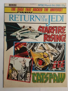 Vintage Star Wars Return of The Jedi UK Comic - No.90 -1985 - B10729 - Bild 1 von 1