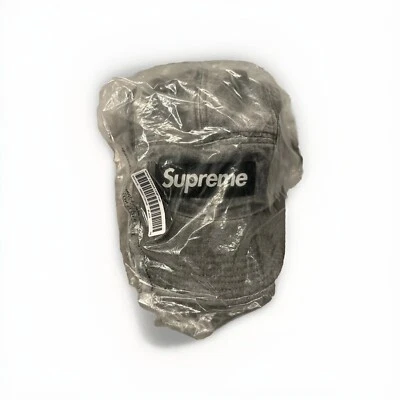 Supreme Spray Canvas Camp Cap-Black SS21 - Image 1 of 3