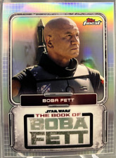 2022 Topps Finest Star Wars Refractor #BF-1 BOBA FETT - The Book of Boba Fett