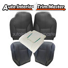For 1998-01 Dodge Ram 1500 2500 Front Leather Seat Cover & Driver Foam Cushion