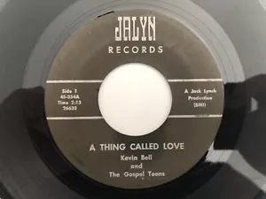 Country Gospel Folk 45 KEVIN BELL A Thing Called Love JALYN hear - Picture 1 of 2