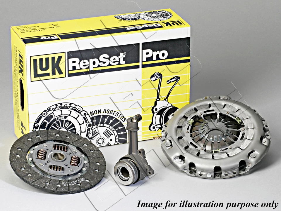 KIT EMBRAGUE CSC ESCLAVO COJINETE CILINDRO PARA FORD FIESTA FUSION 1.2 1.3 1.4 LUK Foto 1 de 1