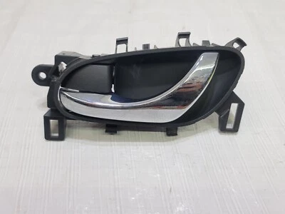 2014-2020 Nissan Rogue Interior Door Handle Rear Left Driver Side OEM 806714BA0A - Image 1 of 4